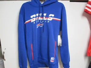 Buffalo Bills NFL.COM AUTHENTISCHES KLASSISCHES KAPUZENSWEATSHIRT FÜR HERREN (LARGE) BLAU NEU MIT ETIKETT - Bild 1 von 7