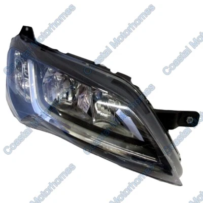 Fits Fiat Ducato Peugeot Boxer Citroen Relay Right Headlight Black Without DRL - Image 1 of 4