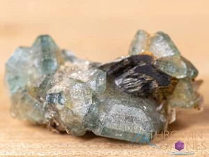 Apatit mit Glimmer roher Kristallcluster, Einweihungsgeschenk, Wohnkultur, Steine, 40659 - Bild 1 von 10