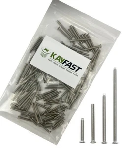 200g OF 'MIXED IN THE PACK' M3.5 ELECTRICAL FRONT PLATE SCREWS PLUG SOCKET SCREW - Picture 1 of 1