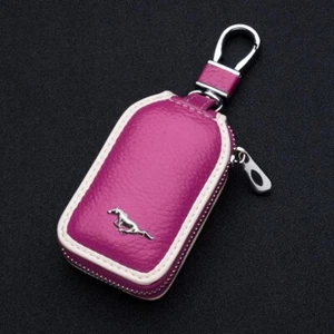 Car Key Fob Holder Protective Case Key Bag For Mustang - Picture 1 of 20