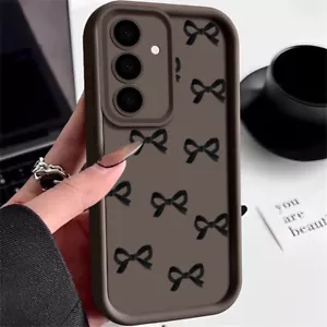 Bow For Samsung S25 Ultra S24 S23 S22 A16 A15 A55 A35 A54 Shockproof Case Cover - Picture 1 of 22