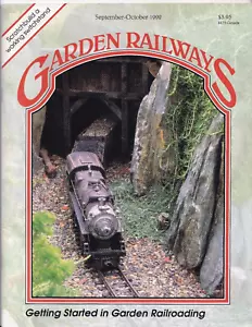 Garden Railways Magazine September-October 1992 Outdoor Railroading Modeling - Picture 1 of 3