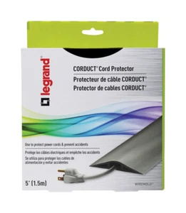 Protector de cable marrón plástico Legrand Corduct 1/2 diámetro x 1/2 D pulg. x 5 L ft. - Imagen 1 de 2