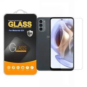 Pour Motorola G31 Verre Trempé Téléphone Écran Protecteur - Photo 1 sur 12