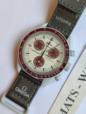 SWATCH+OMEGA X SWATCH+SO33M101 MISSION TO PLUTO+OHNE/WITHOUT BOX+NEU/NEW - Bild 1 von 4