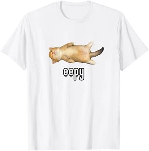Camiseta Eepy Cat, Silly Sleepy Cat Meme - Imagen 1 de 11