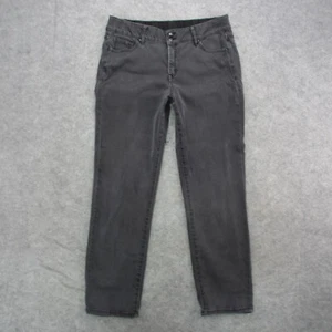 Lane Bryant Women's 18 Black Stone Wash High Rise Mom Jeans - Picture 1 of 10