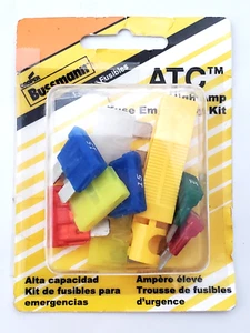 Bussmann ATC High Amp Fuse Emergency Kit Assorted 32 VDC With Fuse Puller - Picture 1 of 10