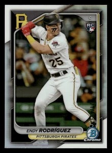 2024 Bowman Chrome ENDY RODRIGUEZ REFRACTOR /499 RC #97 - Bild 1 von 2