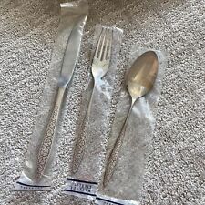Spanish Lace by Wallace Sterling Silver Regular Sz Place Setting 3pc in Sleeves
