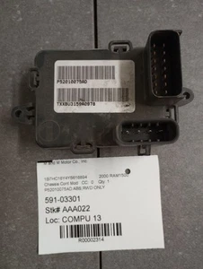 Chassis ECM Rear Wheel ABS Fits 00-01 DODGE 1500 PICKUP 2314 - Picture 1 of 2