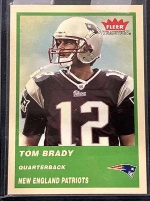 Fleer Tradition 2004 - Tom Brady #51 verde Foto 1 de 2