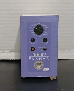 Flamma Drum Loop Pedal FC01 Looper Drum Aux 9v DC CIB W/ Instructions - Picture 1 of 13