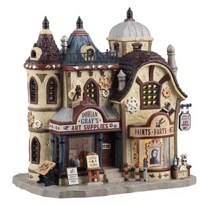 Lemax Spooky Town Halloween Village Dorian Grays suministros de arte 55306 - Imagen 1 de 3