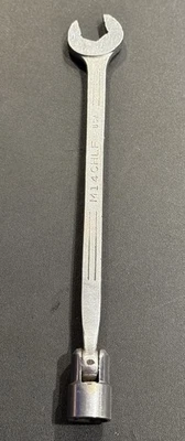 MAC TOOLS M14CHLF, 14MM. FLEX HEAD SOCKET/WRENCH, 8" LONG, 6 POINT. - Image 1 of 4