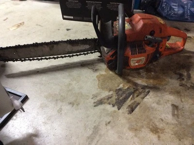 HUSQVARNA  455 RANCHER W/  20" Bar & Chain TESTED WORKS - Image 1 of 4