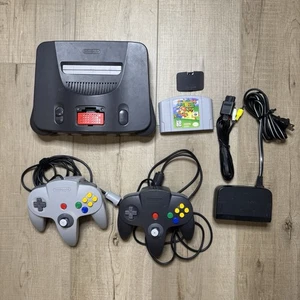 Nintendo 64 Console And Controllers With Expansion Pack & Super Mario 64 Tested - Picture 1 of 14