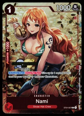 Nami - ST01-007 - NM - Championship 2023 - Promo - One Piece - OP1-2 - Image 1 of 2