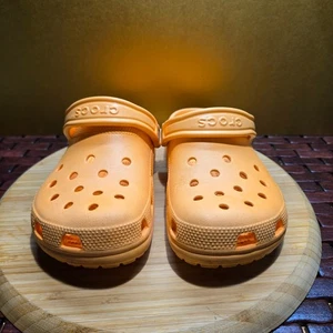 Zoccoli Crocks Classici Cantalupo Arancione Donna 7 Uomo 5 Usati pochissimo - Foto 1 di 5
