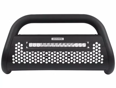 Go Rhino Charger RC2 LR Bull Bar w/4 Light CutOuts Fit 2010-2018 Ram 2500/3500 - Image 1 of 4