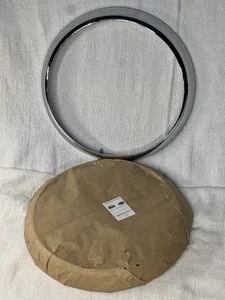 JAGUAR Mk2 DAIMLER V8-250 CROMO 7" FARO EXTERIOR LLANTA Y TORNILLO 500929 - Imagen 1 de 6