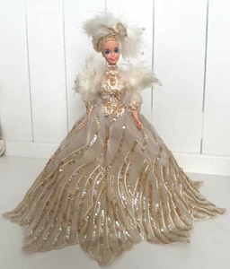 VINTAGE 1994 MATTEL ENCHANTED SEASONS SNOW PRINCESS BARBIE LIMITED EDITION DOLL - Picture 1 of 15