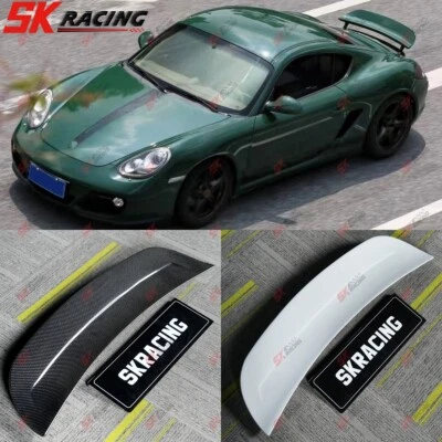 Alerón trasero de fibra de carbono/sin pintar para Porsche 987 Cayman 2006-2012 Foto 1 de 4