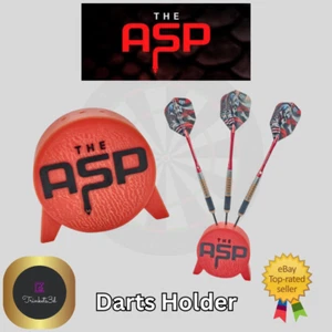 The Asp - Nathan Aspinall Darts Holder/Stand Holds 3 Darts Red and Black - Picture 1 of 1