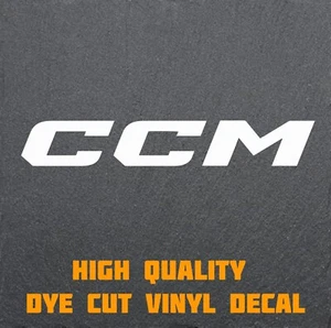 CCM Hockey Decal. ASSORTED SIZE AND COLOR Options. High Quality Vinyl! - Picture 1 of 2