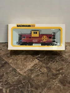 Vintage Bachman HO Electric Train Wide Vision Caboose 43-1007 Santa Fe - Picture 1 of 10