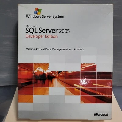 Microsoft SQL Server 2005 Developer Edition_Sistema de servidor - Imagen 1 de 4