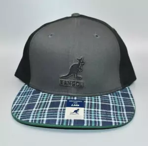 Kangol Plaid Brim Adjustable Strapback Cap Hat - Picture 1 of 4