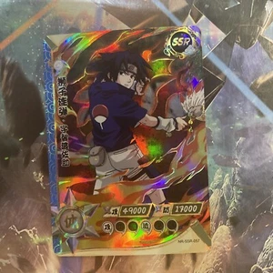 Chinese Naruto Kayou CCG Sasuke Uchiha NR-SSR-057 Holo - Picture 1 of 6