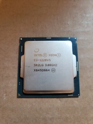 intel xeon E3-1220V5 3.00ghz SR2LG - Image 1 of 2