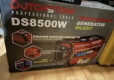 Notstromaggregat DS8500W Stromerzeuger 4-Takt 6,5 PS Generator Benzin leise  Neu - Bild 1 von 3