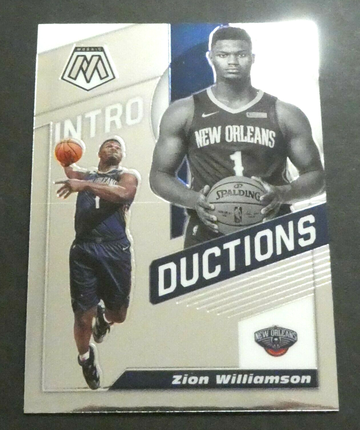 2019-20 Panini Mosaic Introductions Zion Williamson #5 New Orleans Pelicans