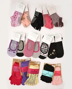 1 Pack TAVI NOIR Womens Organic Cotton Yoga Barre Pilates Grip Socks size S M L - Picture 1 of 38