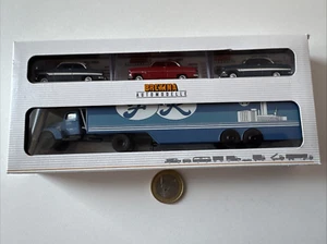 RZ749 Brekina art. 49032 Ford FJ 3500 set 3 Ford 1:87 H0 autotrasportatore confezione originale nuovo - Foto 1 di 9