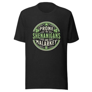 Shenanigans and Malarkey Unleashed - St. Patrick's Day T-Shirt - Bild 1 von 13