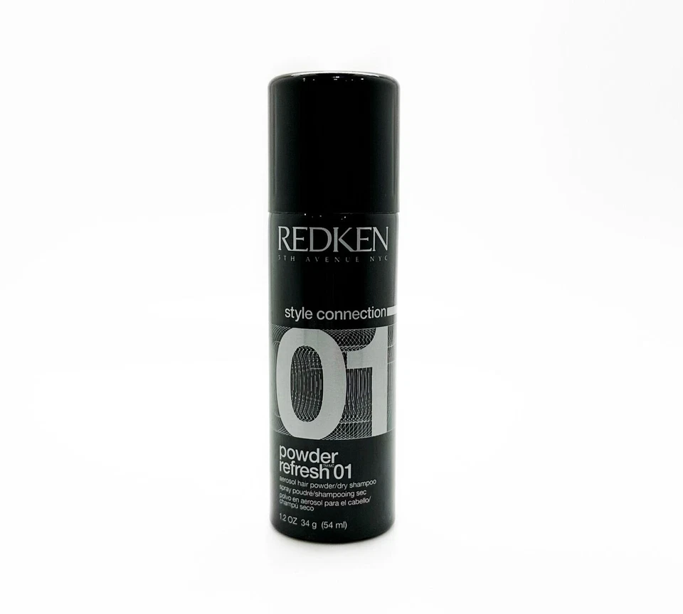 Redken Refresh 01 Aerosol Hair Powder Dry Shampoo X3 - 3.6oz Total