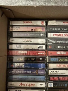 cassette lot 80’s 90’s Metal - Picture 1 of 6