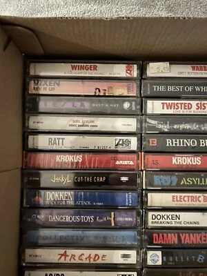 cassette lot 80’s 90’s Metal - Image 1 of 4