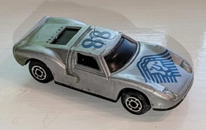 Rare Vintage Sohbi Ford GT40 Shelby Silver #D-E26 1:64 Loose - Picture 1 of 6