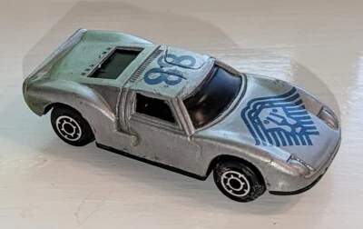 Rare Vintage Sohbi Ford GT40 Shelby Silver #D-E26 1:64 Loose Foto 1 de 4