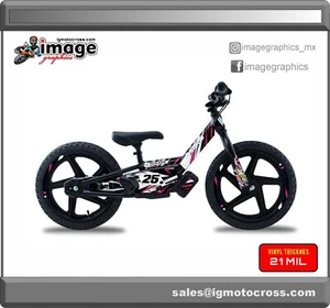 Stacyc Graphics kit for 12" and 16" semi custom pink - Picture 1 of 2