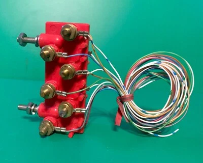 NEW Six Pair Telephone Terminal Hairy Block Reliable Cook Electric - Image 1 of 4