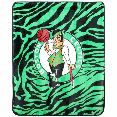 Boston Celtics NBA Throw Blanket, 50" x 60" Cover