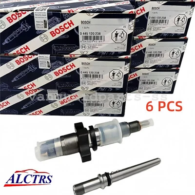 6X Bosch Diesel Fuel Injectors For Dodge Ram 2500 3500 5.9L Cummins 0445120238 - Изображение 1 из 4