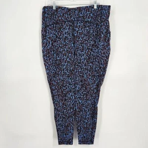 Lululemon Women's 18 Swift Speed High Rise Tight 28" Leggings Leopard Camo Blue - Picture 1 of 7